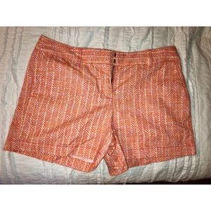 LOFT patterned shorts